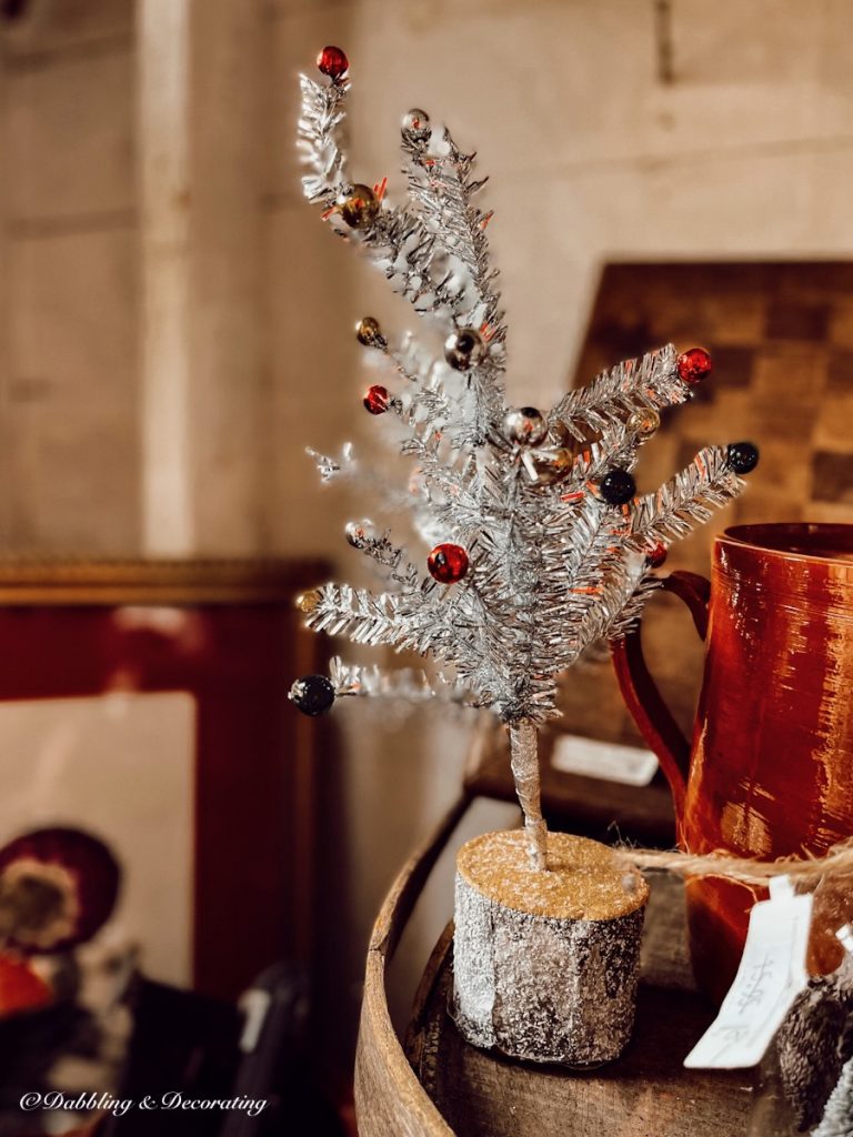 Small Silver Christmas Tree