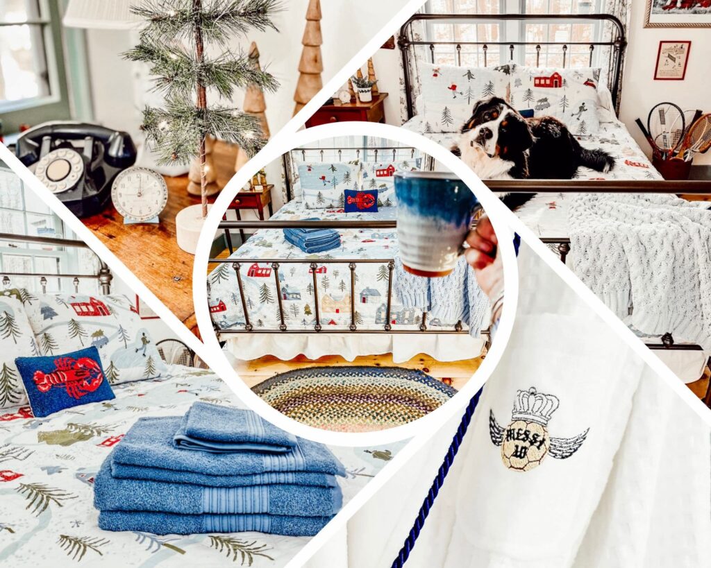 5 Cozy Cottage Christmas Guest Bedroom Swaps