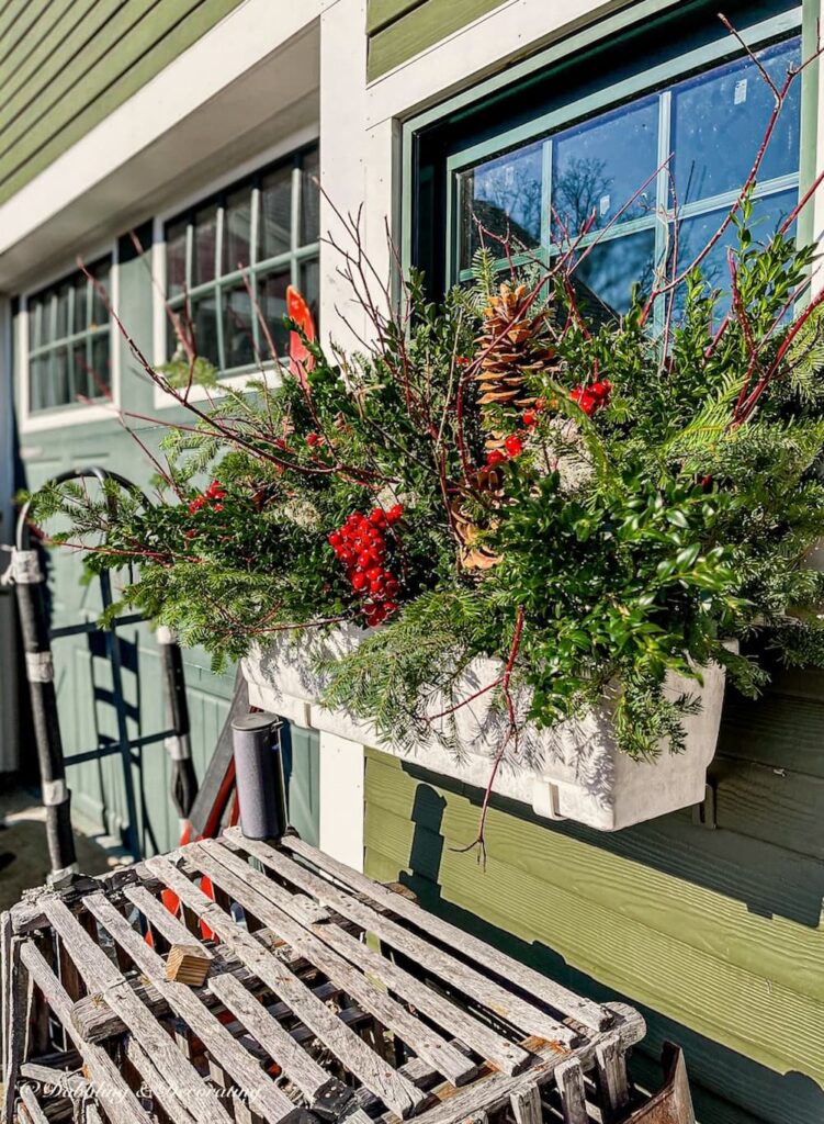 Christmas Window Box