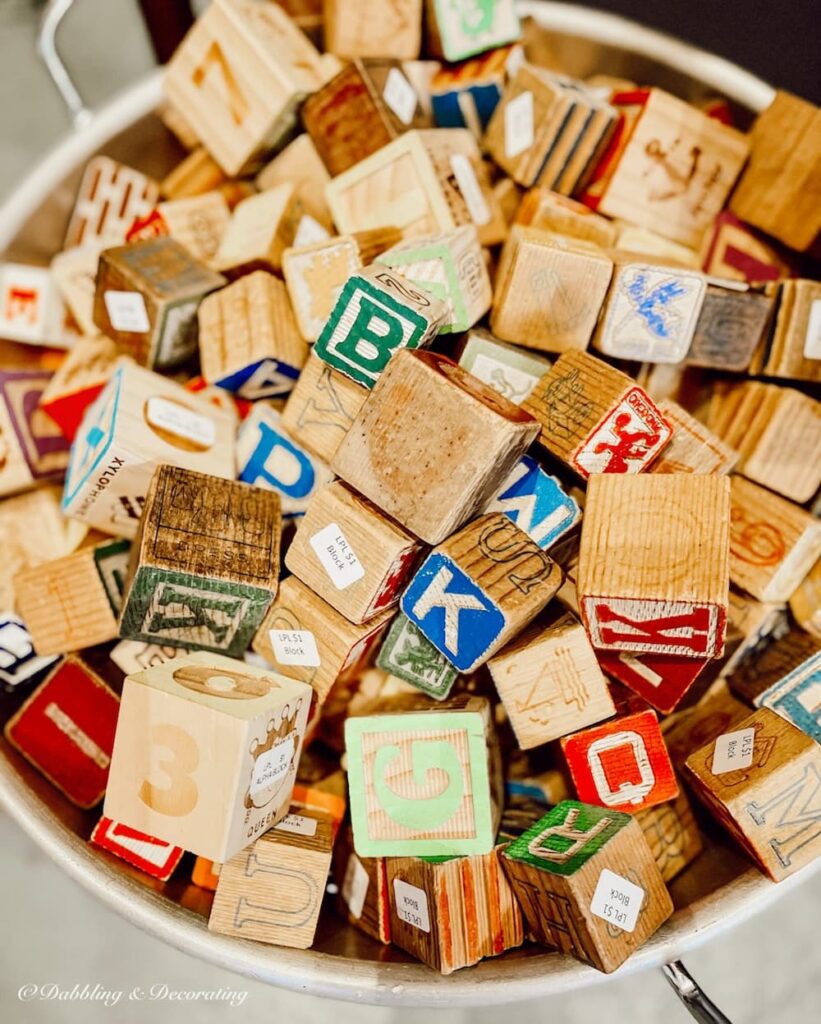 Wooden Toy Blocks