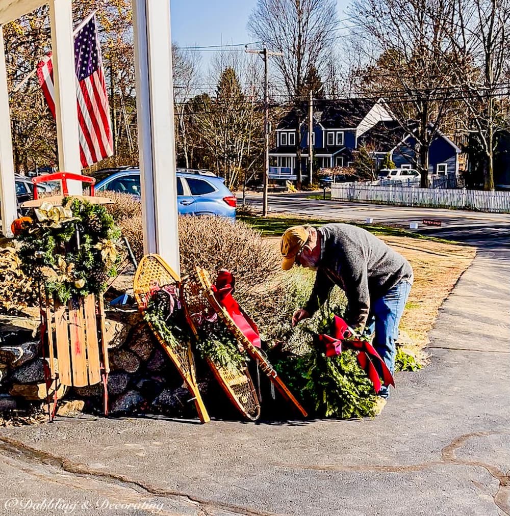 A Vintage Christmas Haul and 3 Holiday Wreaths