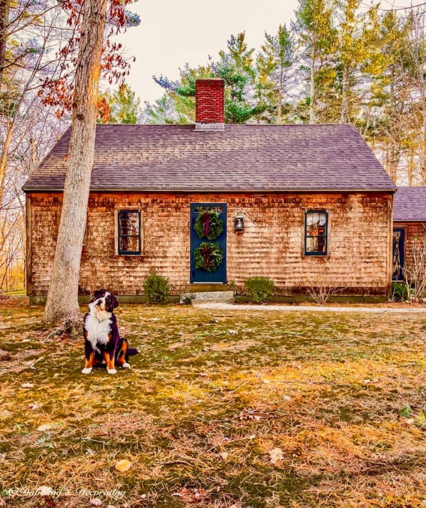 Early American Christmas Cottage Home Tour