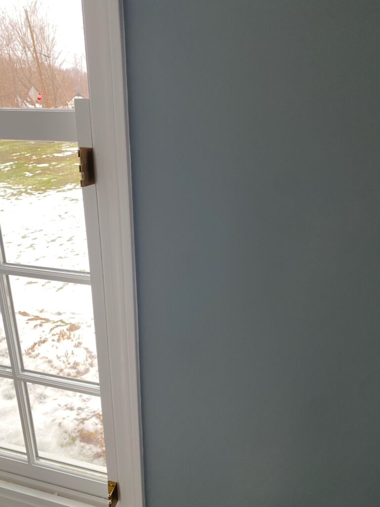 Stardew Blue Painting Home Interior Makeover Before and After