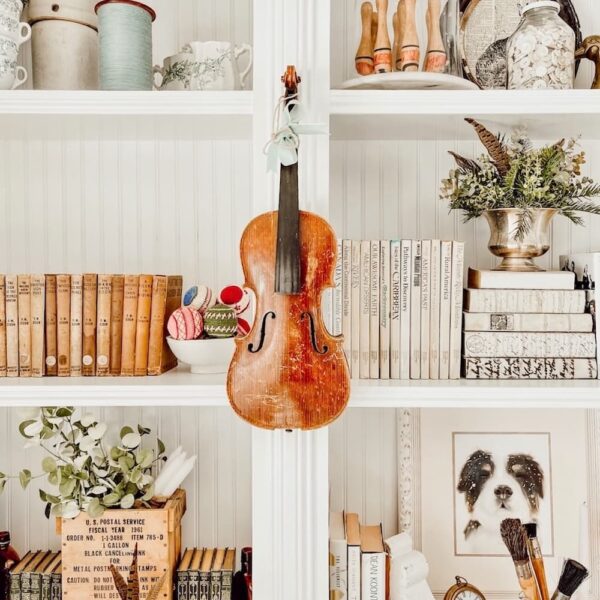 How to Decorate with Old Musical Instruments