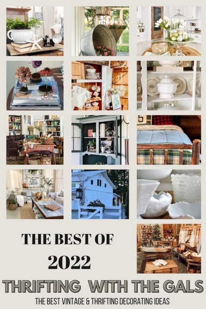 13+ Best Thrift Store Decor Ideas and Vintage Decorating