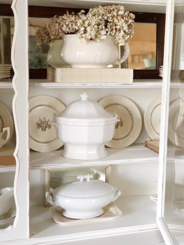 Ironstone in Cabinet