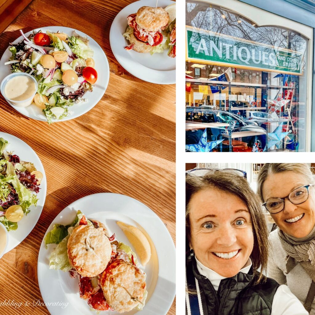 Antiquing, 6 Thrifty Finds, and a Lobster Biscuit