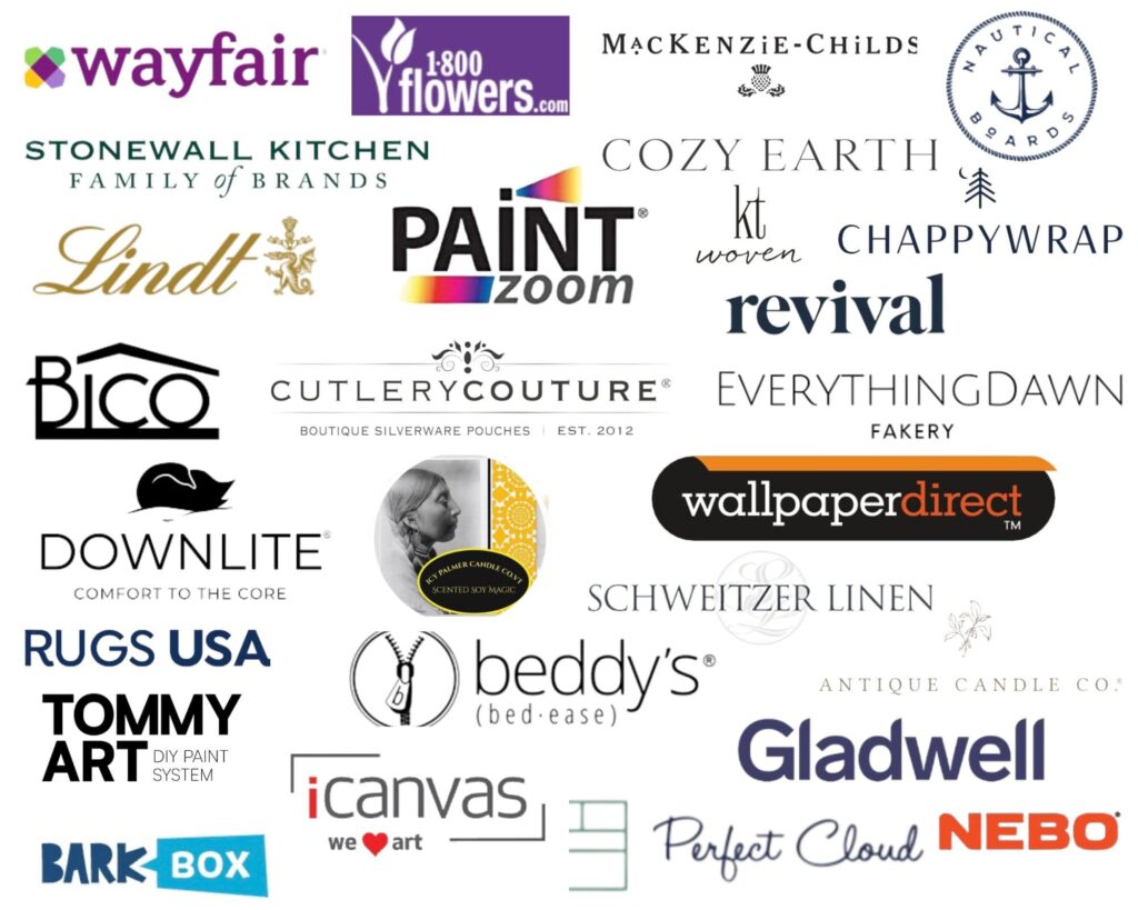 Company Brands I have Worked With