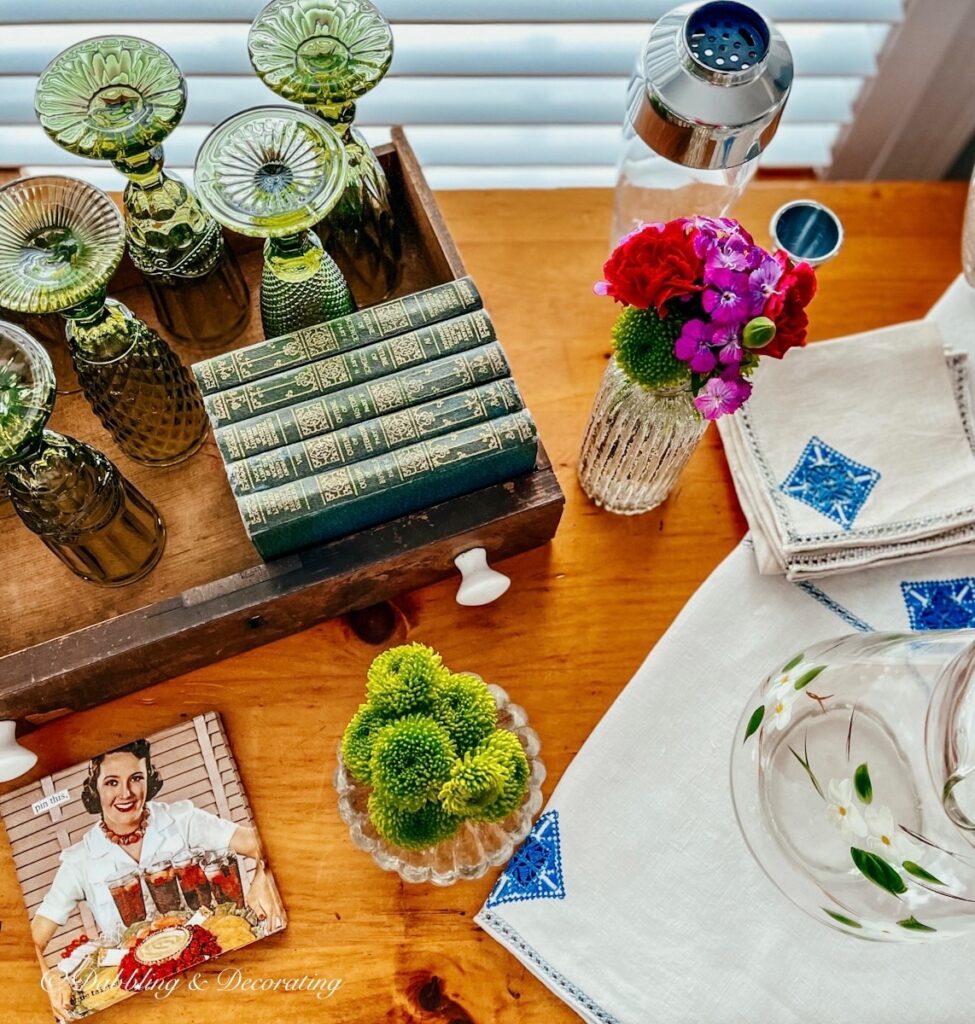 Buffet Table display