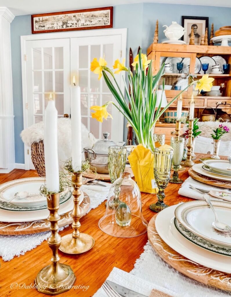 Spring Table Setting