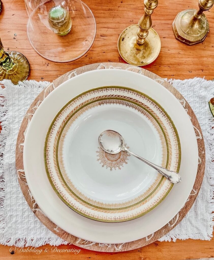 Saint Patrick's Day Table Setting