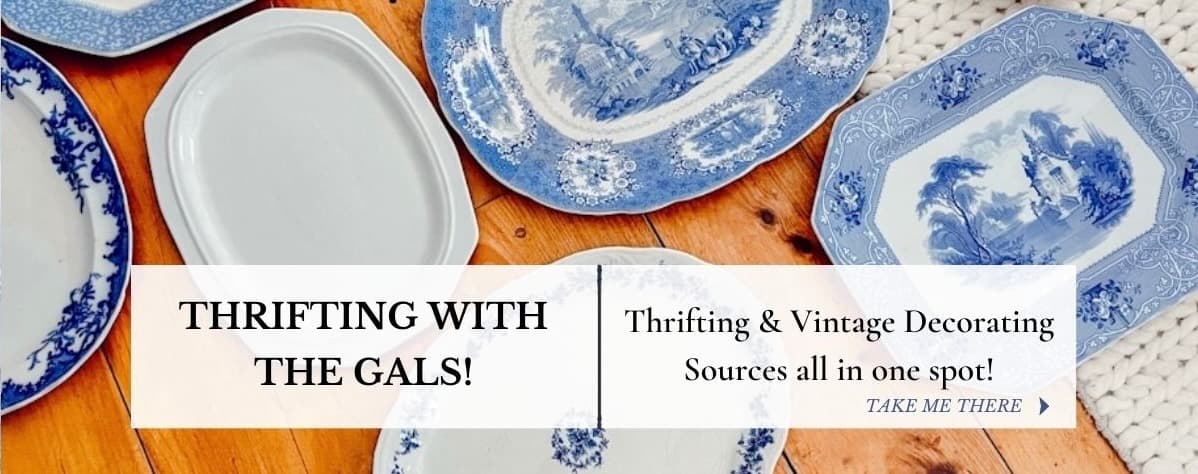 Thrifting with the Gals  Thrifting & Vintage Decorating Sources all in one spot!