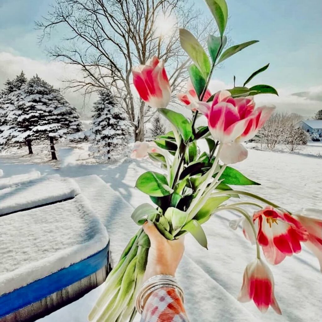 Spring Home Decor Musings Tulips