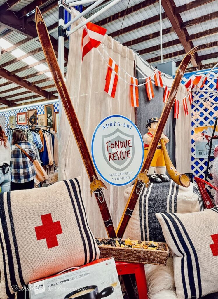 Vintage Fondue Vendor Booth