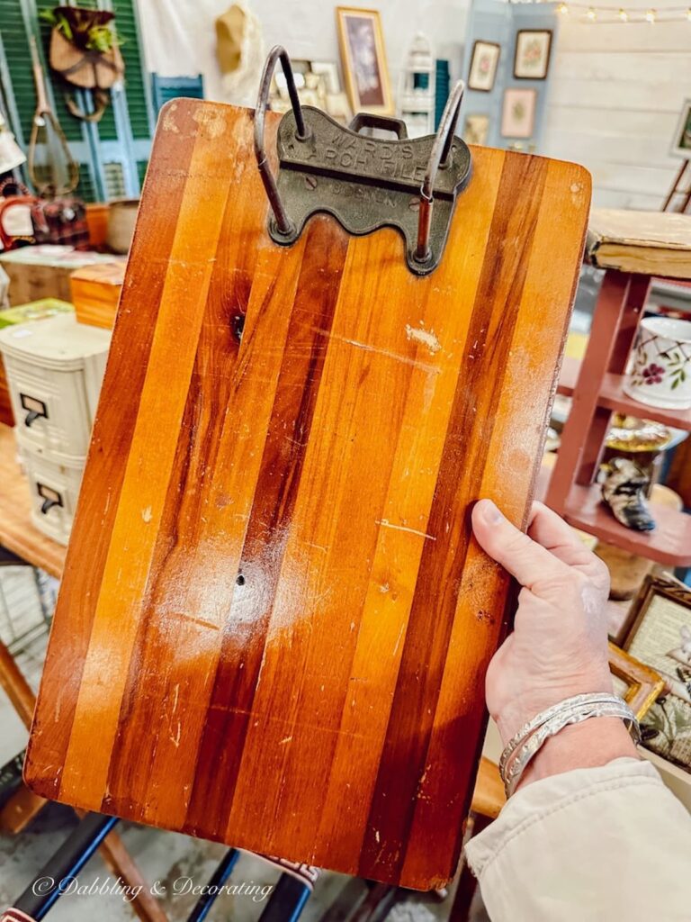 Vintage Clipboard