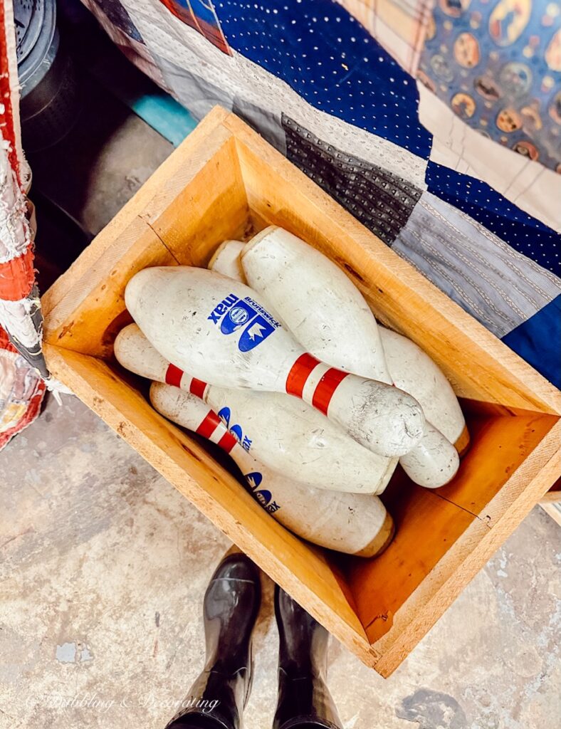 Vintage Bowling Pins