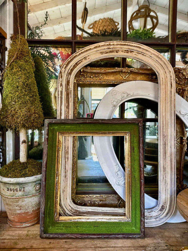 How to Make an Easy DIY Moss Frame Wall Art Gallery