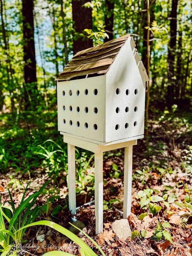 One-of-a-Kind Handmade Birdhouse Restored