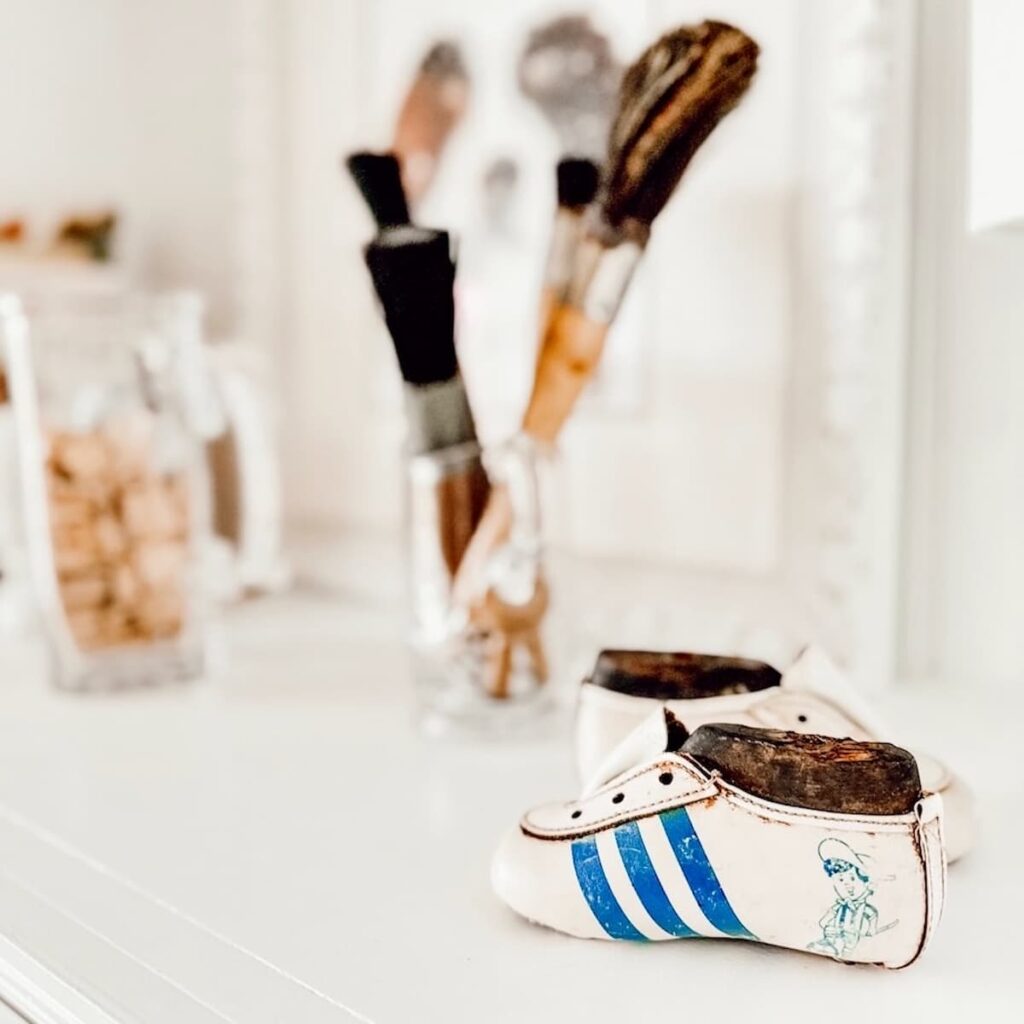 Vintage Adidas Baby Shoe