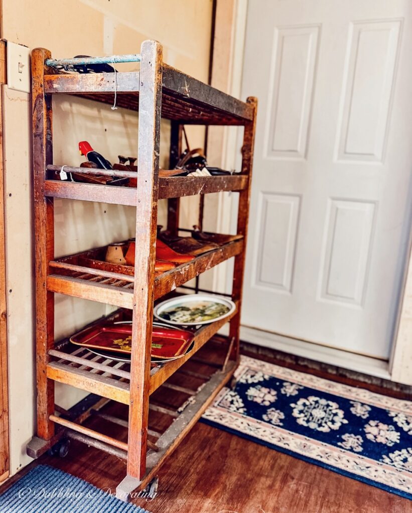 Vintage Petite Cobbler Rack