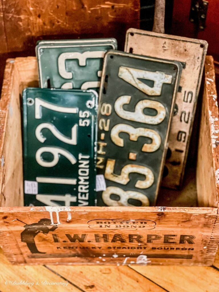 Old Vermont License Plates