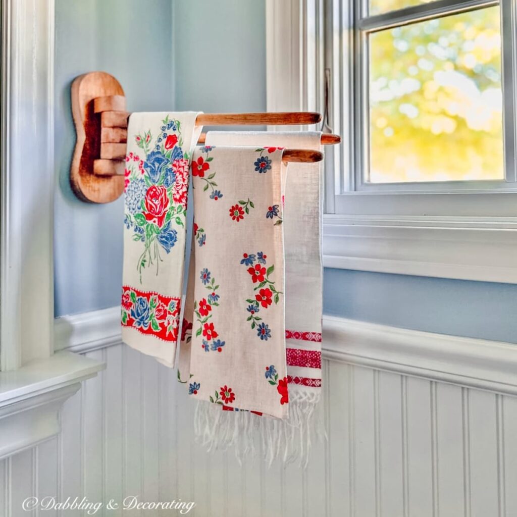 Vintage Bathroom Linens