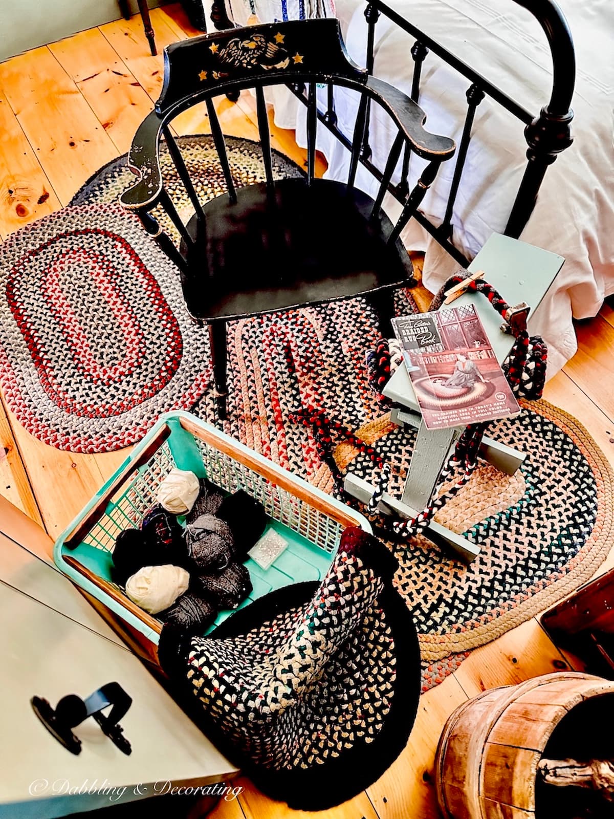 Vintage Braiding Rug Stand, A Mother's Day Reflection