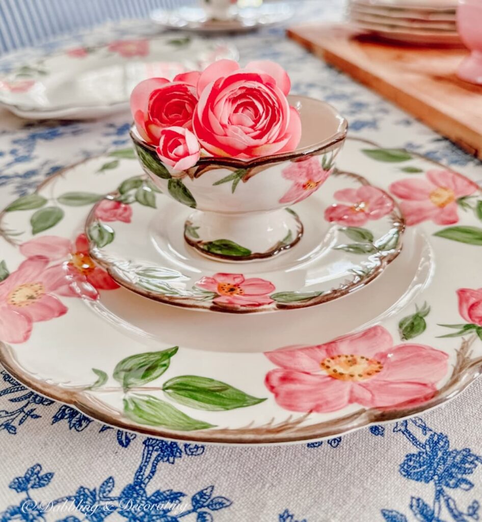 Franciscan Desert Rose Place Setting 