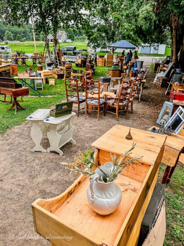 Discover Chandler & Co Antique Barn Sale Dabbling & Decorating