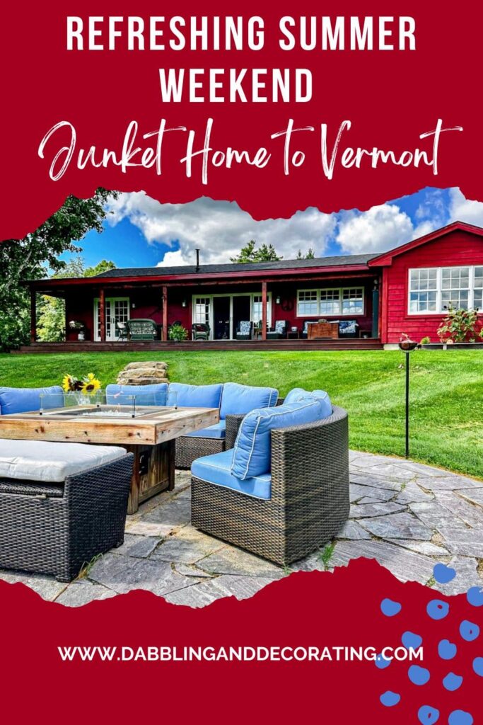 Refreshing Summer Weekend Junket Home to Vermont