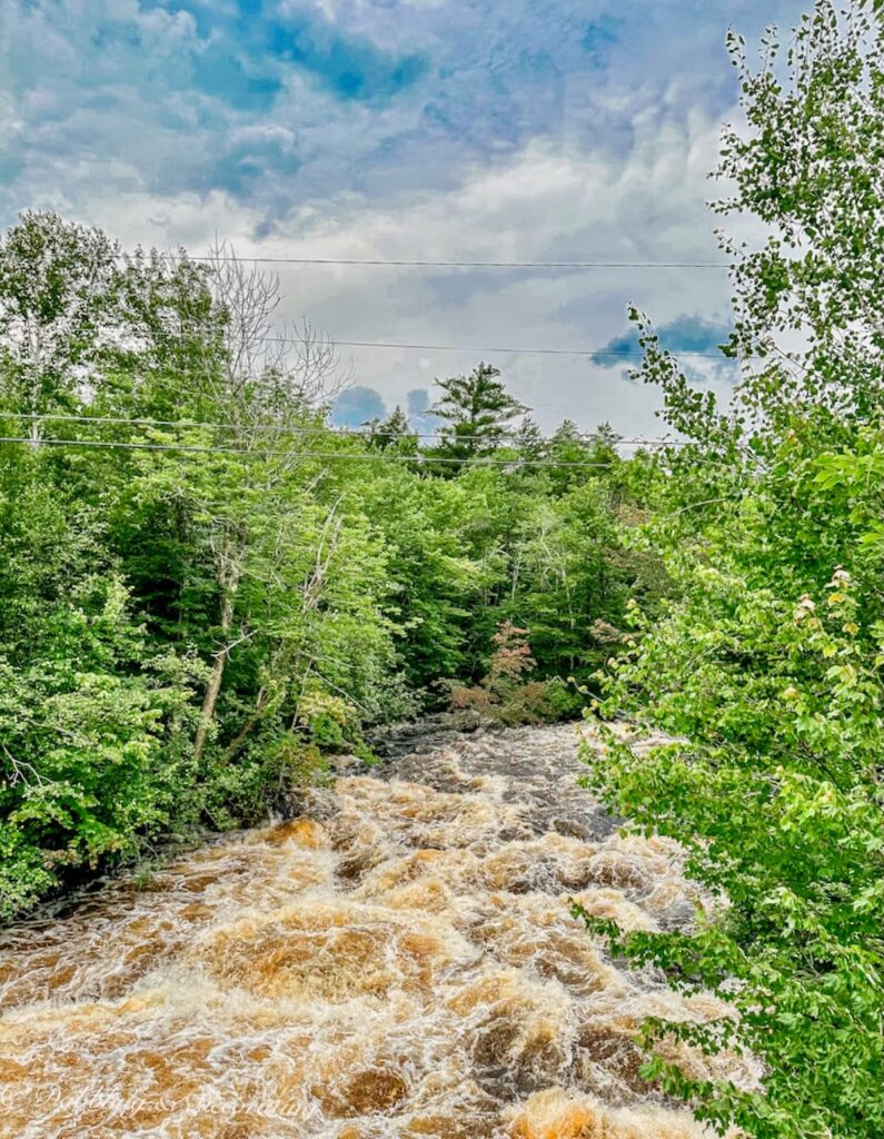 New Hampshire River Raging
