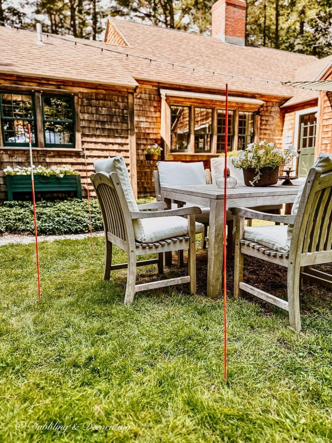 Pea Gravel Patio Ideas: A Weekend DIY | Dabbling & Decorating