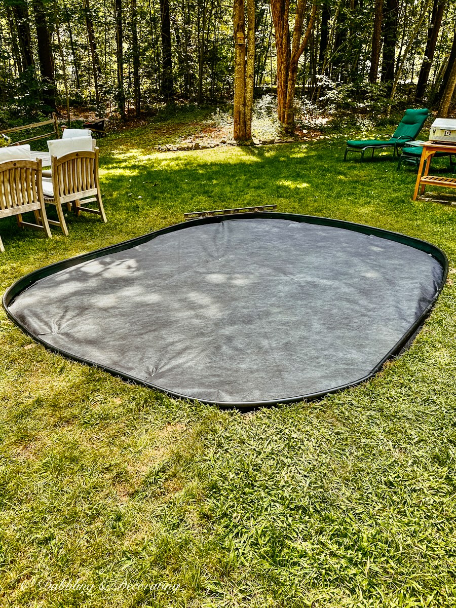 Pea Gravel Patio Ideas: A Weekend DIY | Dabbling & Decorating