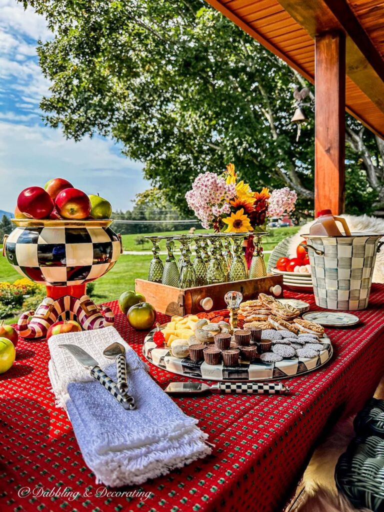 Fall & Halloween DIY Grazing Table with MacKenzie-Childs