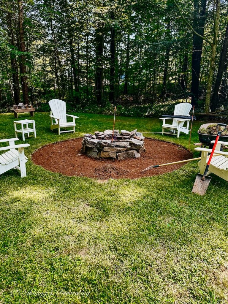 DIY Fire Pit Pea Gravel Patio Ideas