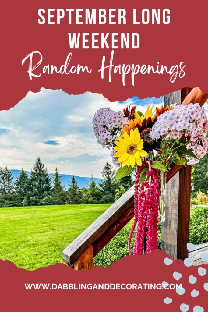 September Long Weekend | Random Happenings