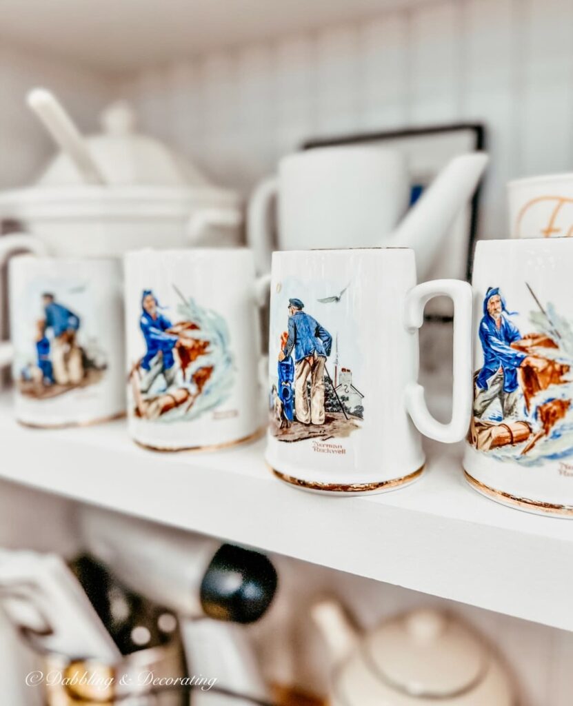 Normal Rockwell Seaside Mugs