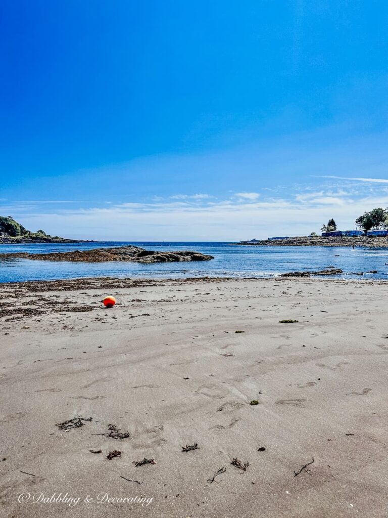 Maine End of Summer Beach