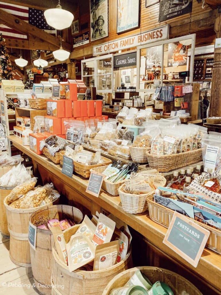 The Vermont Country Store Cheese Counter