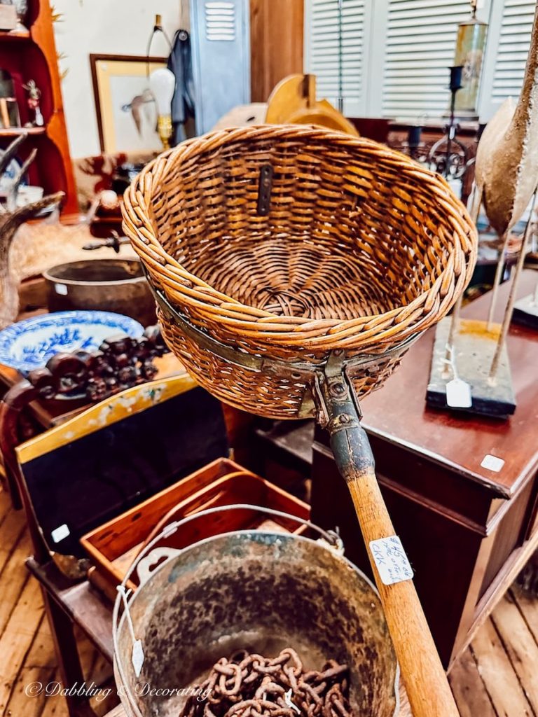 Vintage Church Collection Basket