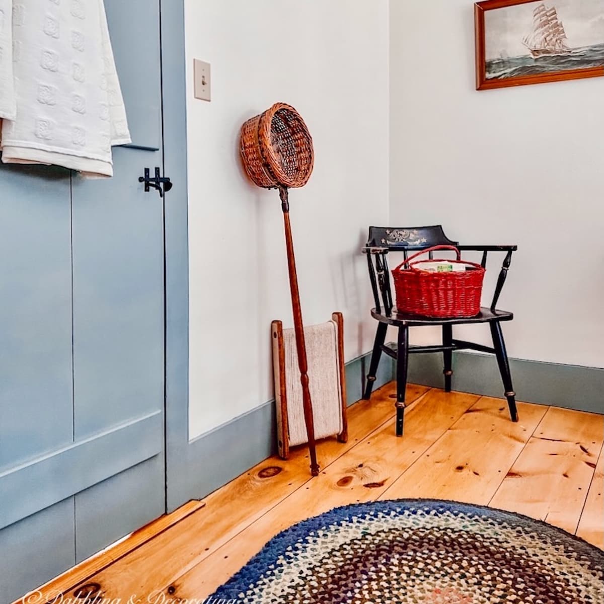 Thrift Vintage | A Church Collection Basket, and Wild Oats