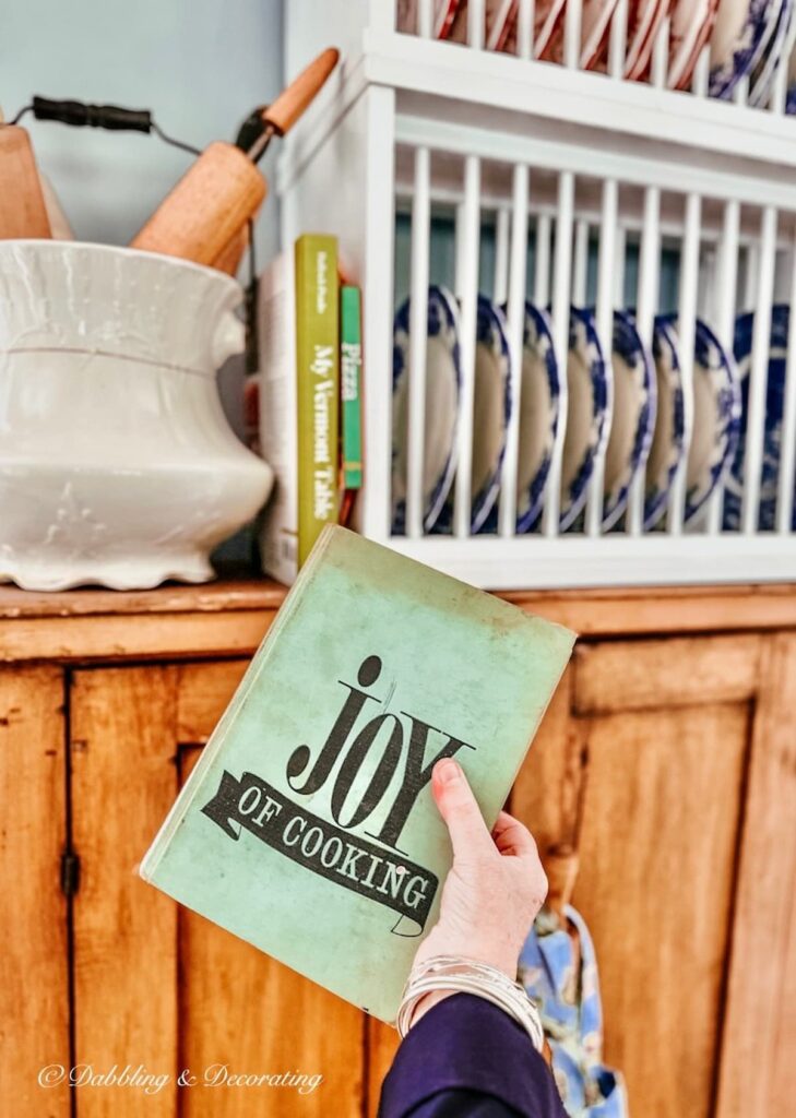 Vintage Joy of Cooking Book found at at country estate sale