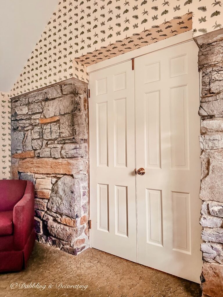 French doors in Stone Cottage