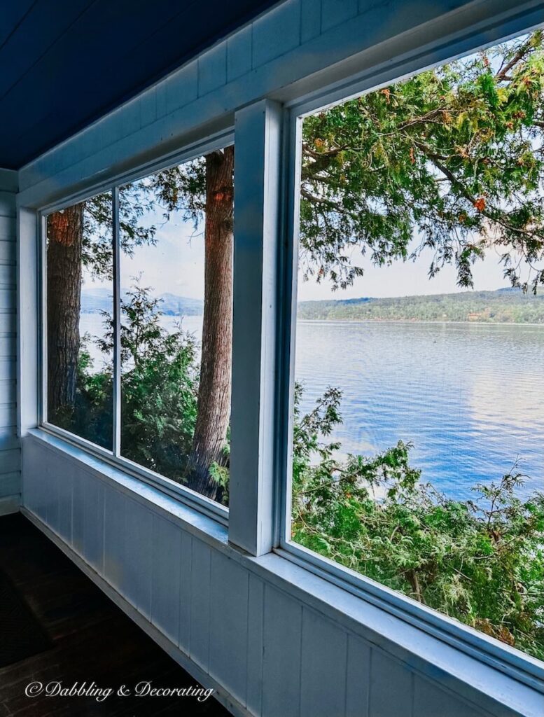 View of Adirondack Mountains from Windows