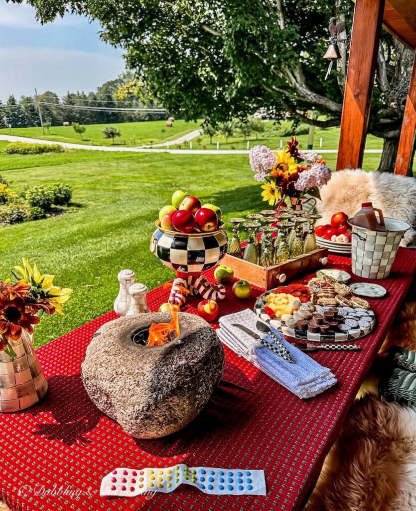 Fall & Halloween DIY Grazing Table with MacKenzie-Childs