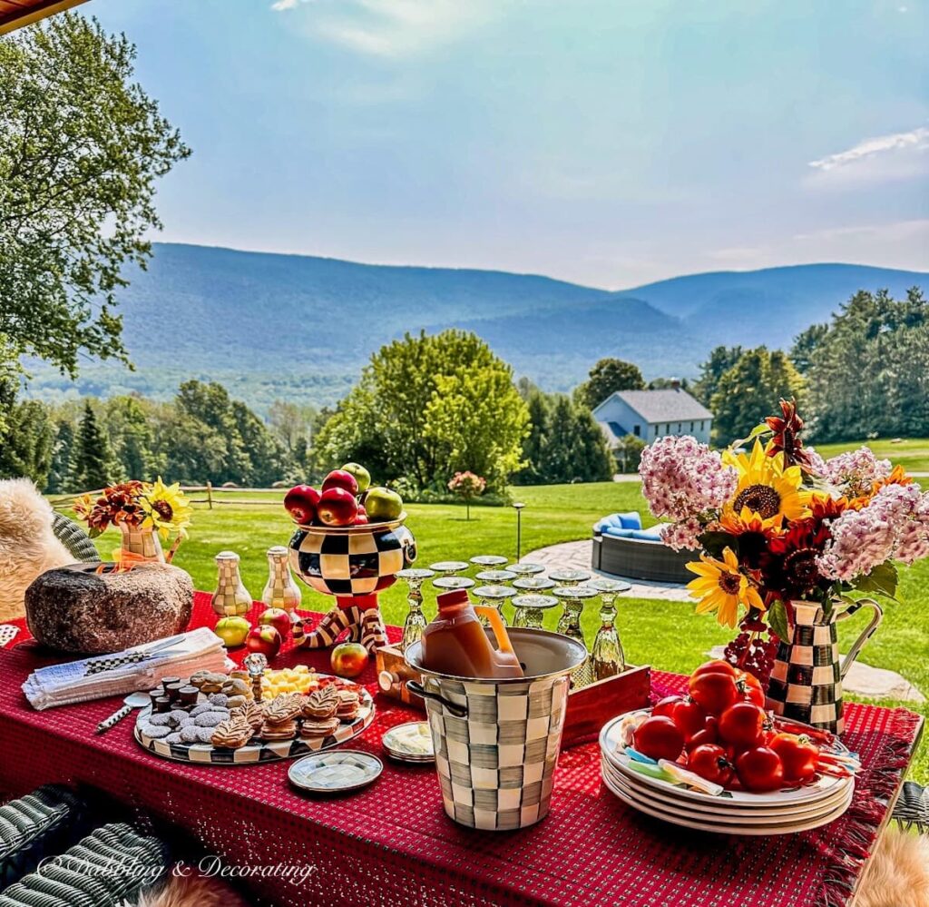 Fall & Halloween DIY Grazing Table with MacKenzie-Childs