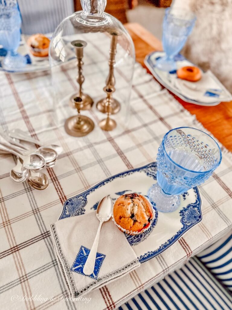 Candlesticks under a Table's Cloche