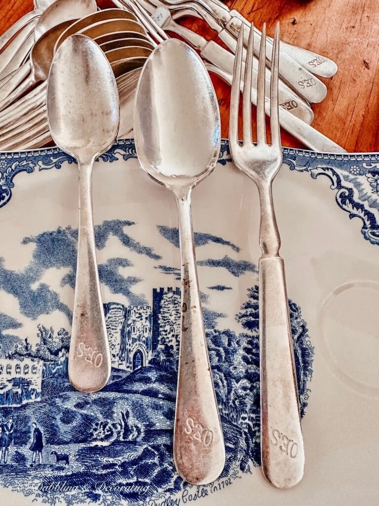 Order of the Eastern Star Monogrammed Silverware