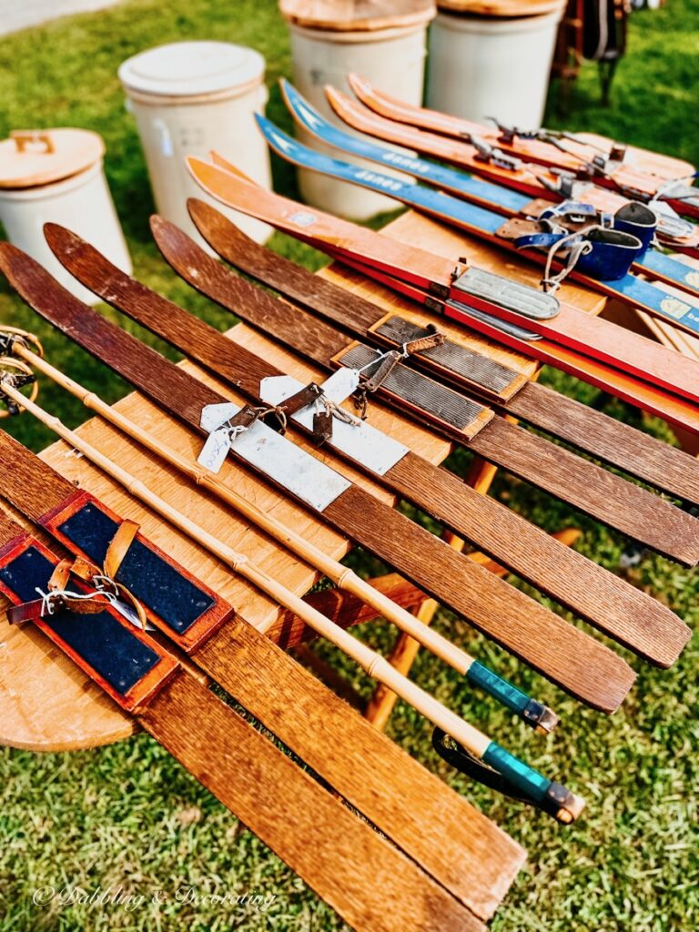 Vintage Children's Skis