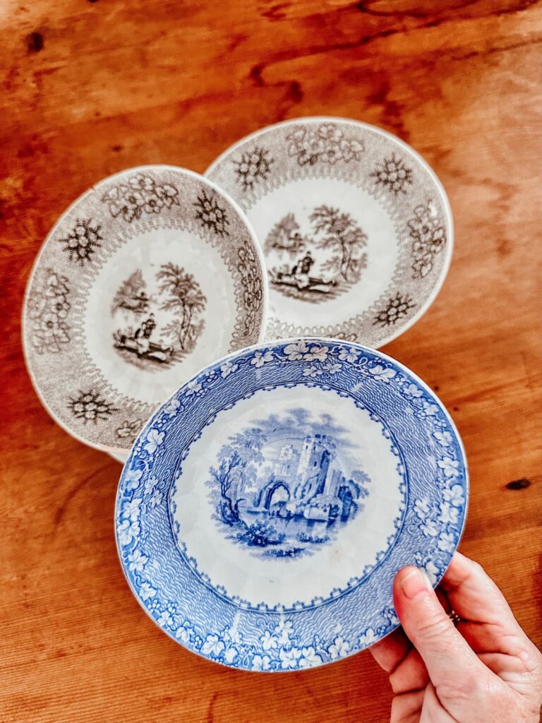 3 Vintage Plates